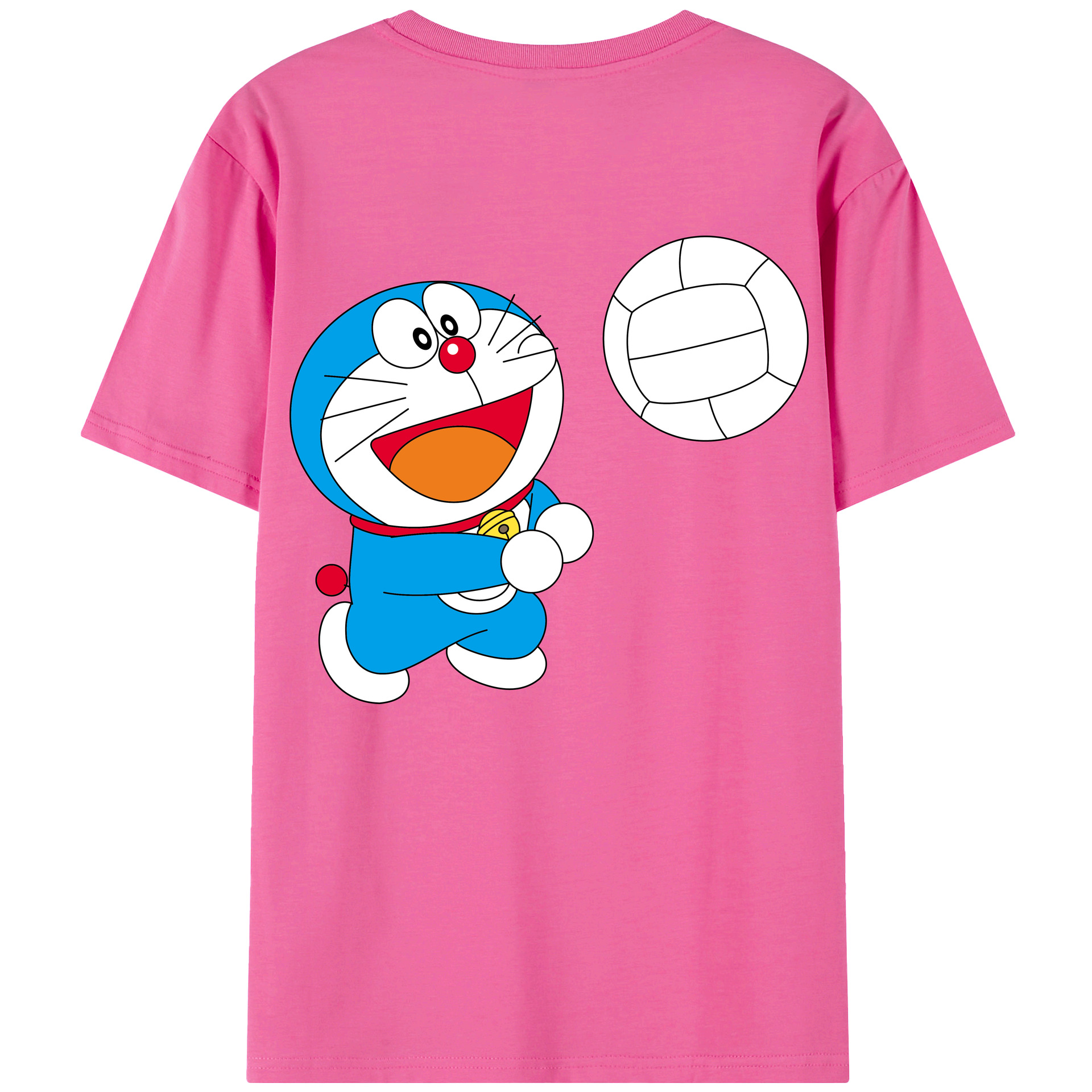 （画像用） ドラえもん Doraemon レディース半袖Tシャツ(バックプリント)